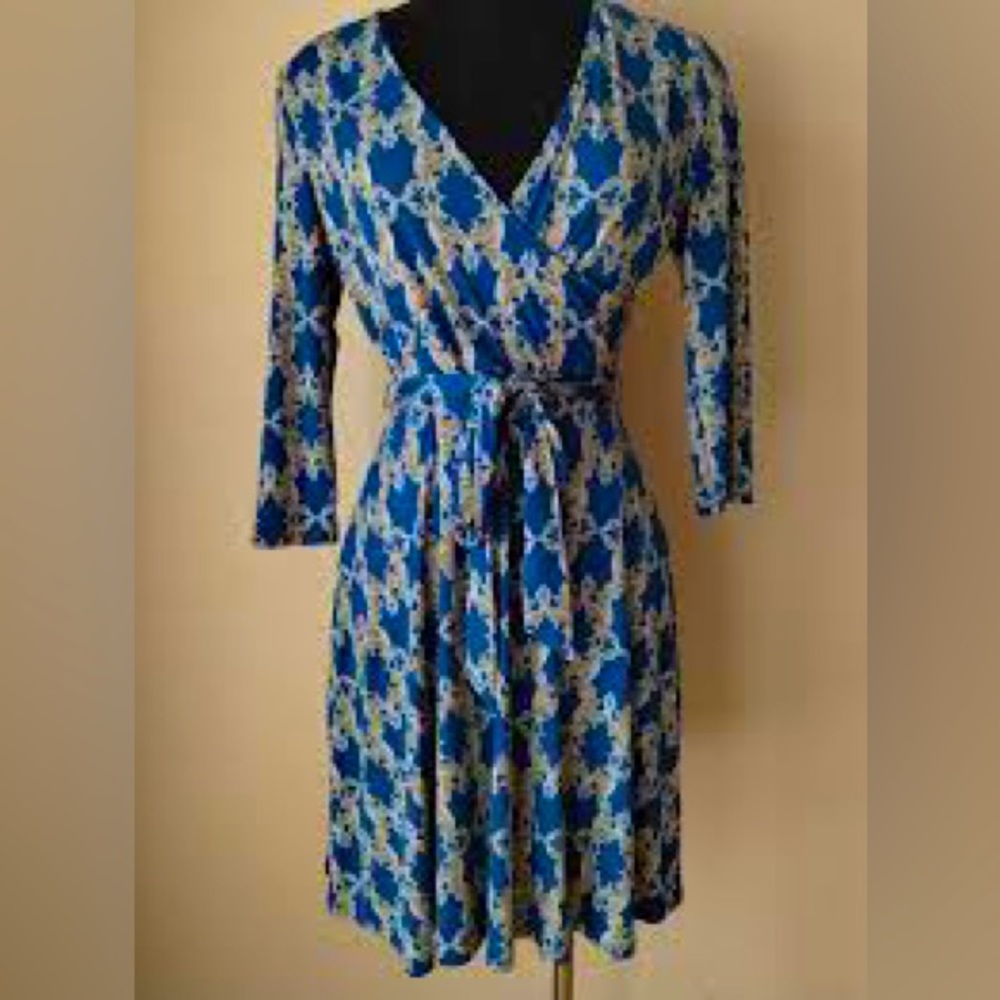 Mix by 41 Hawthorn Renesmee Paisley Wrap Dress. XL